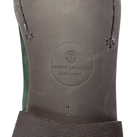 Marc Joseph | NIB Webster Bootie Emerald Nubuck Leather Pull On Boots Boy's 1 - Picture 14 of 15